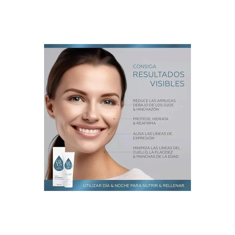 Oxys Crema Coadyuvante 65ml - Pack 3 Piezas. Todo Tipo
