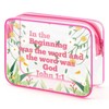 Inspirational Christian Gift for Women Faith Makeup Bags Religious Gifts