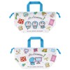 Skater KB7-A Sanrio Children's Lunch Bag, Drawstring Bag, Line Design,