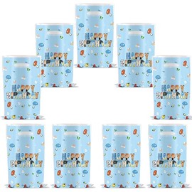 Gift Bags, Bluey Candy Bags, 20 Pieces, Reusable Party Treat Bags for Christmas, Birthday, Party