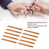 10pcs Nail File Professional Wood Core Reusable Double Sides Washable