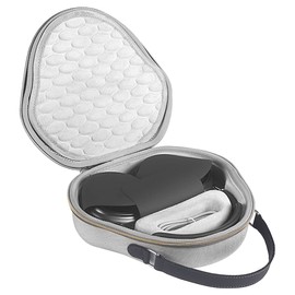 Zaracle Hard EVA Carrying Travel Case for AirPods Max Headphones, with Silicone Earpads Cover (Gray)