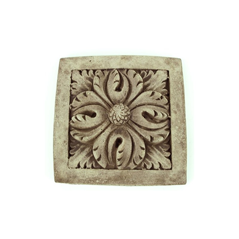 Flower Concrete Wall Plaque