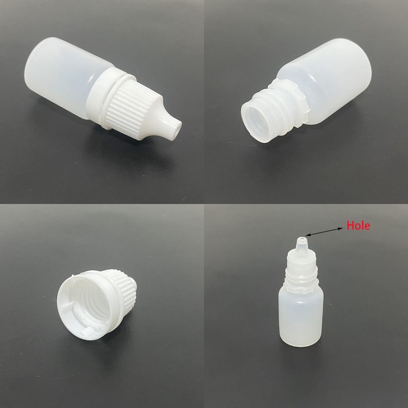 Muluo 30 Pcs 5 ml Empty Plastic Squeezable Eye Dropper
