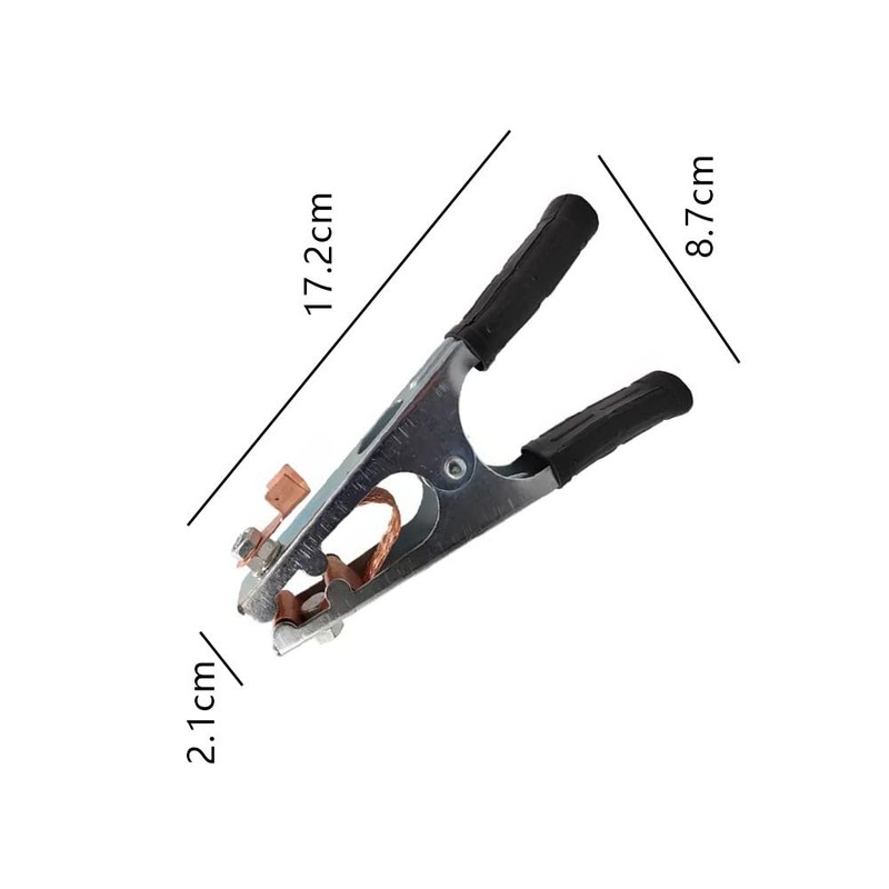 ZHOMAIFU Welding Machine Ground Clamp 500A Electroplated Welding Earth Clip