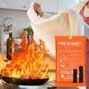 Jerify 8 Pack Fire Blanket for Home Emergency Fire Blanket
