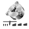 VEVOR 3-Jaw Lathe Chuck, 6'' Self-Centering Lathe Chuck, 0.14-6.3 in/3.5-160