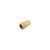 Anderson Metals Brass Tube Fitting, Long Flare Nut, 3/8" Tube