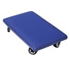 Btibpse Roller Seat 360 Degree Rotating Low Stool with Wheel