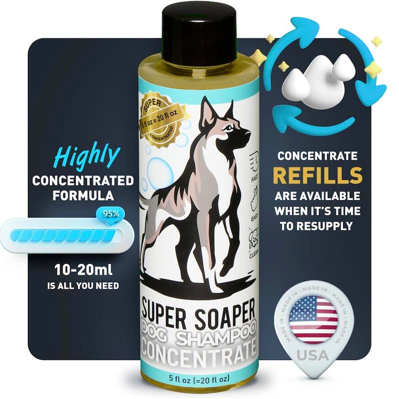 Super Soaper Electric Dog Washing Kit with Pump Sprayer and