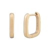 cai 358210210V Women's Creole Earrings 925 Sterling Silver 1.4 cm