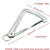 YNR IWANSON Dental Caliper,Calipers Measuring Stainless Steel Wax Calipers Crown