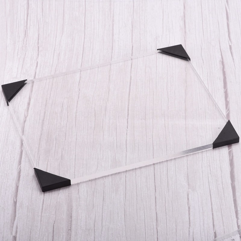 sourcing map PP Corner Protector Triangle 35x10mm for Ceramic, Glass,
