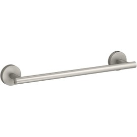 Kohler 27288-BN, ELATE 12 TOWEL BAR, Vibrant Brushed Nickel
