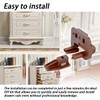 10PCS Drawer Slides Repair Kits Fit for Center Mount Drawer