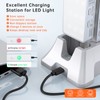 LED Closet Light with Charging Station, 6 Pcs 30LEDs 8''