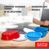 Rapid Brands Deluxe 9-Piece Microwave Cookware & Dinnerware Set |