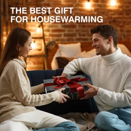 UNEAK - House Warming Gifts New Home (10 Piece Set), Unique Housewarming Gift Baskets for Couples, Clients, Women, Gift for Home, Closing Gifts for Home Buyers, First Home Gift Ideas, New Apartment