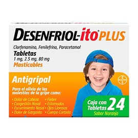 Antigripales Plus, 24 Tabletas
