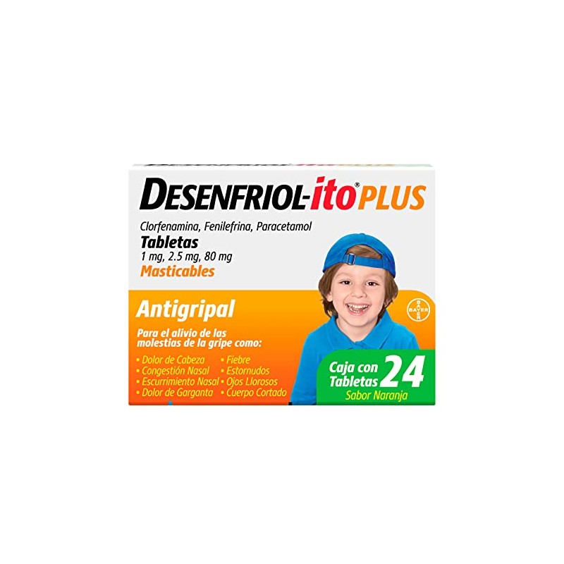 Antigripales Plus, 24 Tabletas