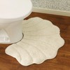Cotton Shell Toilet Mat (Single Mat Piece, Mini)