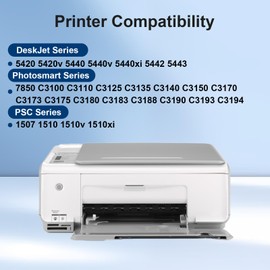 92/93 Ink Cartridges Combo Pack Replacement for Hp 92 93 C9362WN C9361WN Ink Compatible for HP Photosmart 7850 C3150 C3180 Deskjet 5440 5420 PSC 1510 2525 Printer Ink (3PK, 2-Black 1-Tri-Color)