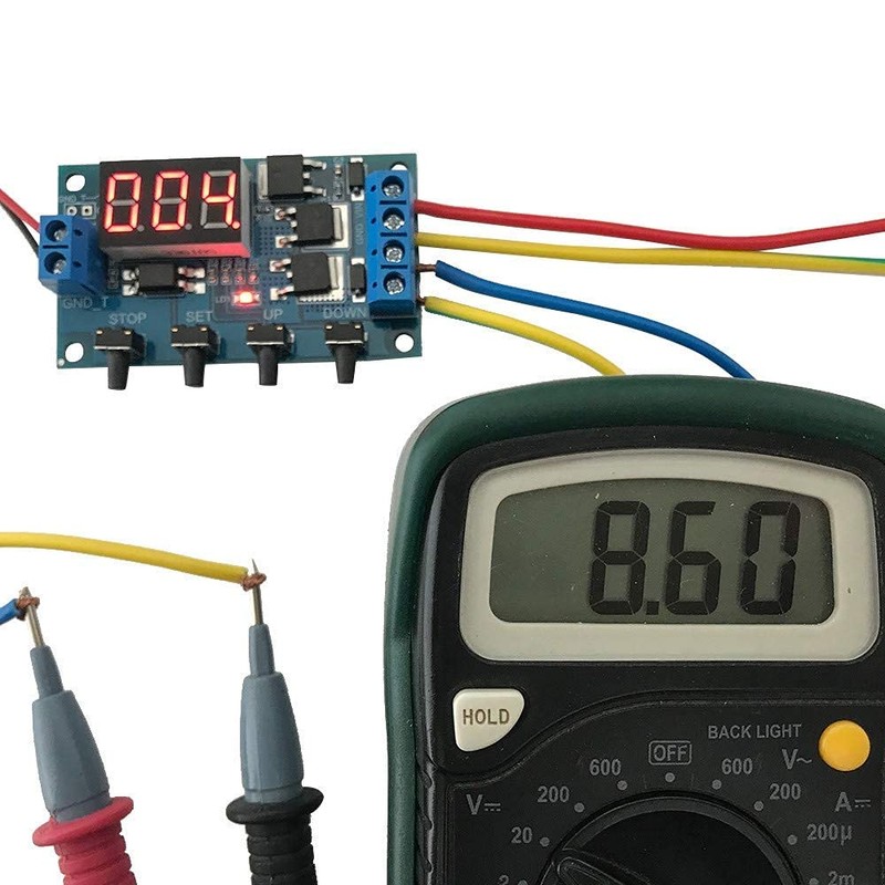 Programmable Timer Delay Relay Module DC 5V-36V Adjustable On/Off Cycle