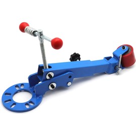 XKMT- Vehicle 14" to 22 3/4" Fender Roll Reforming Extending Tool Wheel Arch Roller Flaring Former Heavy Duty Machinery Parts [P/N: ET-CAR-TIRE006-BLUE]