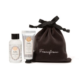 Francfranc Franc Lulu Hand Care Gift Set Velour XS Gray