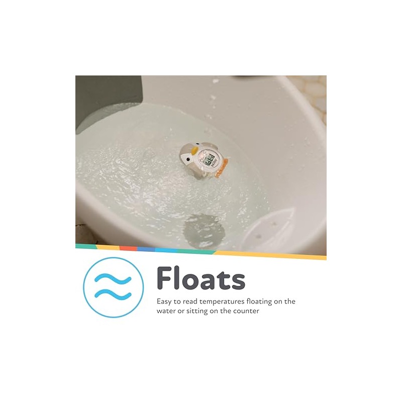 Nuby - Termómetro para baño y habitación