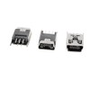 uxcell 3 Pcs Mini USB Type B Female Socket 5-Pin