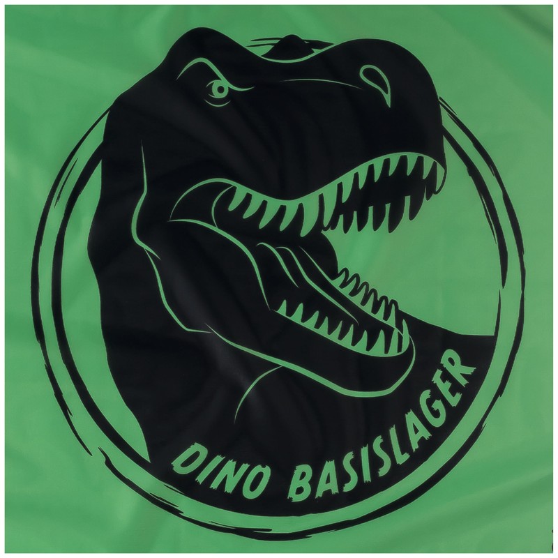 Flag Dino Base Camp 90 x 60 cm (Green)
