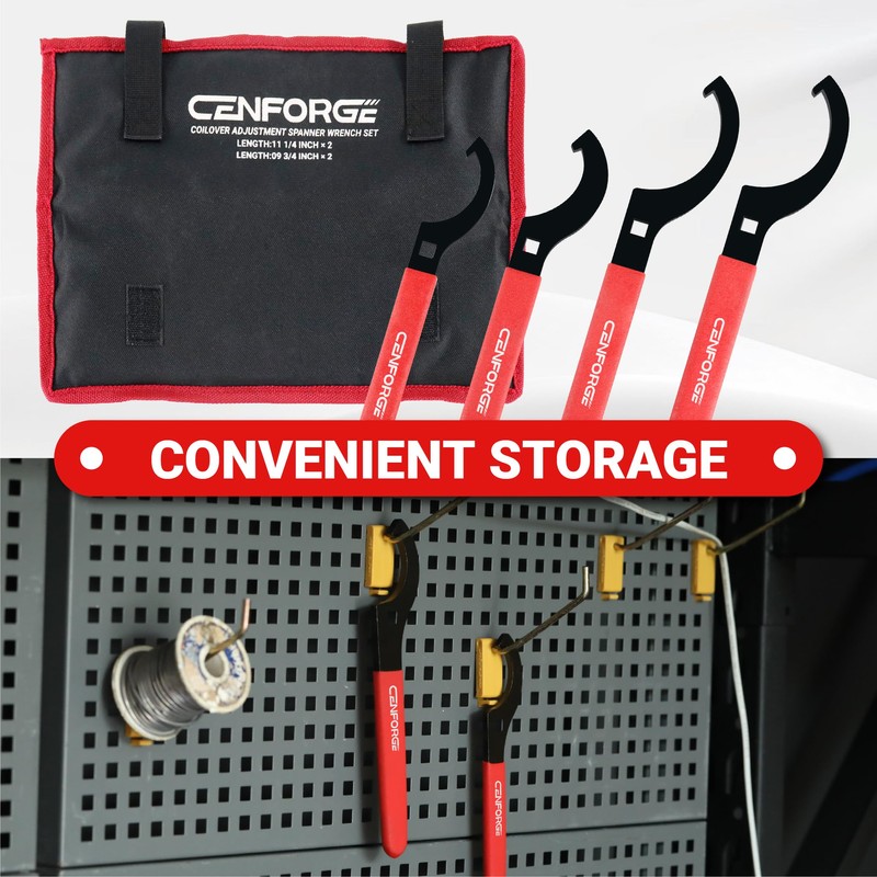 CENFORGE Cenfoge Universal Coilover Adjustment Spanner Wrench Set, 4-PC. Tool