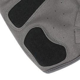 Shock Absorbing Cycling Gloves Anti-Slip Bike Gloves Summer Fingerless Gloves Foam Padded Gloves for Cycling Kayaking Weightlifting Motorcycle Riding