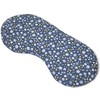 Organic Eye Pillow Lavender & Linseed "Flower Blue" for Relaxation,