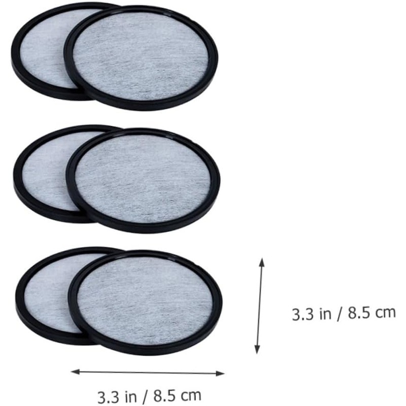 Filtro de Agua para Cafetera 6 Piezas Carbón Activado