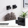 KOKOSIRI Juego de Accesorios de baño 4 Piezas Soporte para