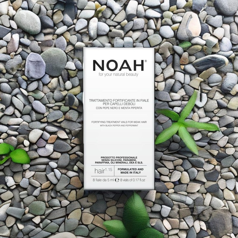 NOAH Natural 1.15 Fortifying Hair Treatment Vials Serum for Weak