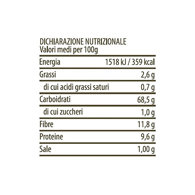 Fiorentini Organic Rye Cakes 100 g (Pack of 6)