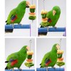 URBEST Bird Food Holder, Bird Feeders, Stainless Steel Parrot Fruit