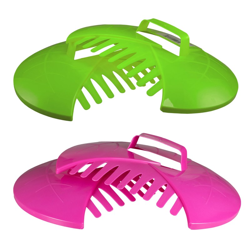 Hand held leaf rakes,leaf grabs,collectors,garden tidy scoops,PACK OF TWO PAIRS