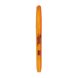 Sharpie Pocket Highlighter, Chisel Tip, Orange, Dozen (SAN27006)