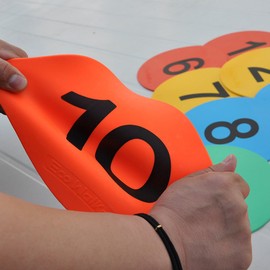 Eco Walker Flat Markers 20cm Numbered (Number 1-5)