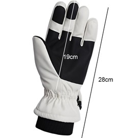 MTSDM Ski Gloves Women, Winter Waterproof Performance Snow Cold Weather Warm Touch Screen Gloves, Cold Weather Outdoor Cycling Work Men Women Gloves Suit for Running Driving Cycling Hiking