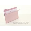 Lion Office Charger 4 Cut 持出si Folders , safety pink