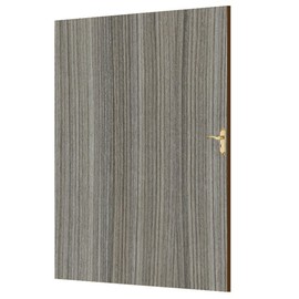 From Plain To Beautiful In Hours ati-ds Peel and Stick Faux Wood PVC Door Skin, 4 ft. x 7 ft, Driftwood
