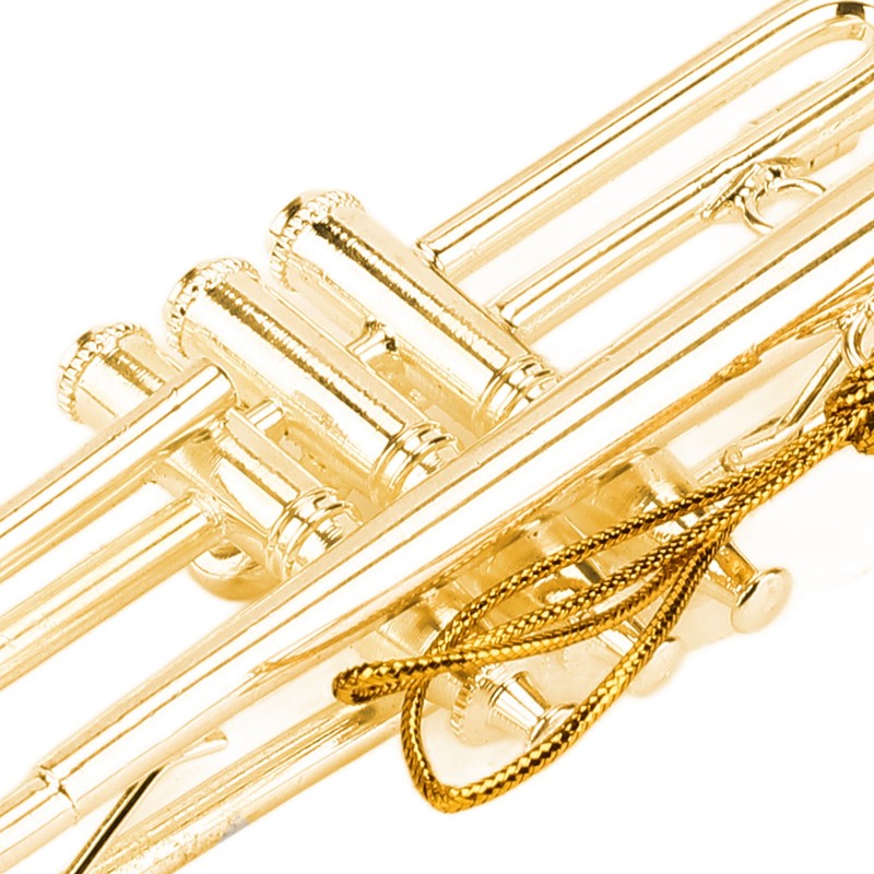 Miniature Trumpet Model High Simulation Mini Musical Instrument for Home