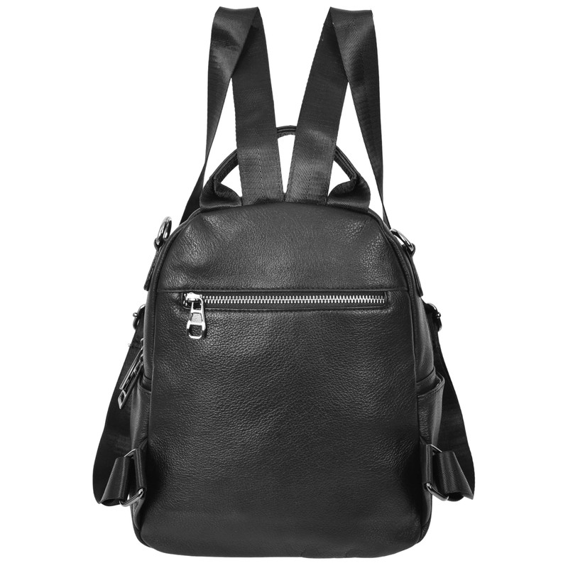 House of Luggage Small Size Womens Genuine Leather Fashion Backpack