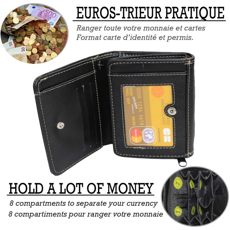 Frédéric Johns - Wallet + Note Compartment - 8 Separate