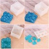 Woohome Silicone Mould for Resin, 6 PCS Mountain Peak Resin